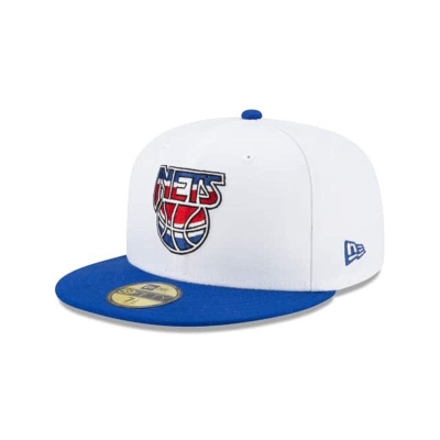 Brooklyn Nets Gorra | New Era NBA Hardwood Classic Nights 59fifty Fitted Cap Mexico - Azules